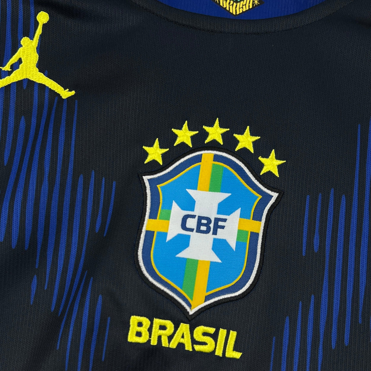 Maillot Brésil Extérieur Manches Longues Coupe du Monde 2026
